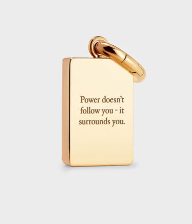 Coluri The Empress Tarot Charm in Gold