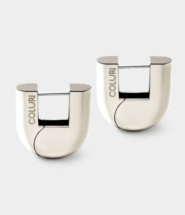 Coluri Lorde Statement Earrings in Silver