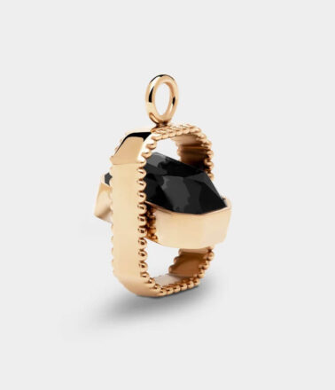 Coluri Talisman Charm in Gold Black