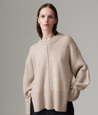 Day Birger Sindi Soft Lamb Knit in Roasted Cashew