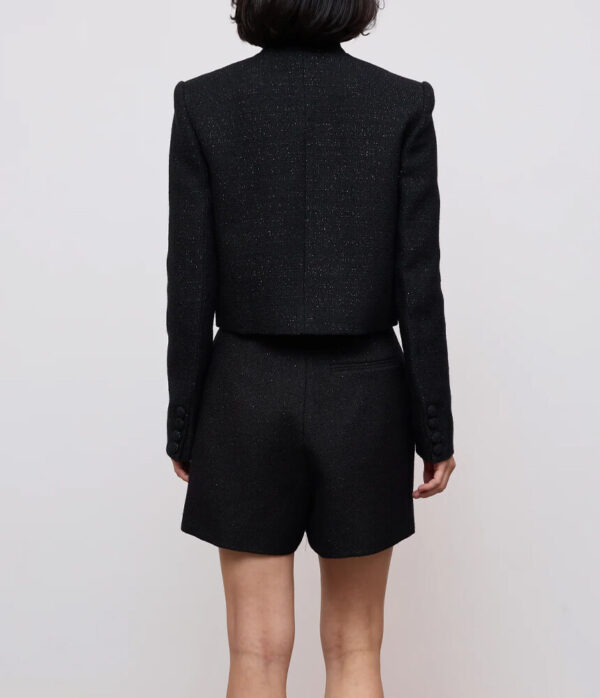 Odd Muse Tweed Shorts in Black