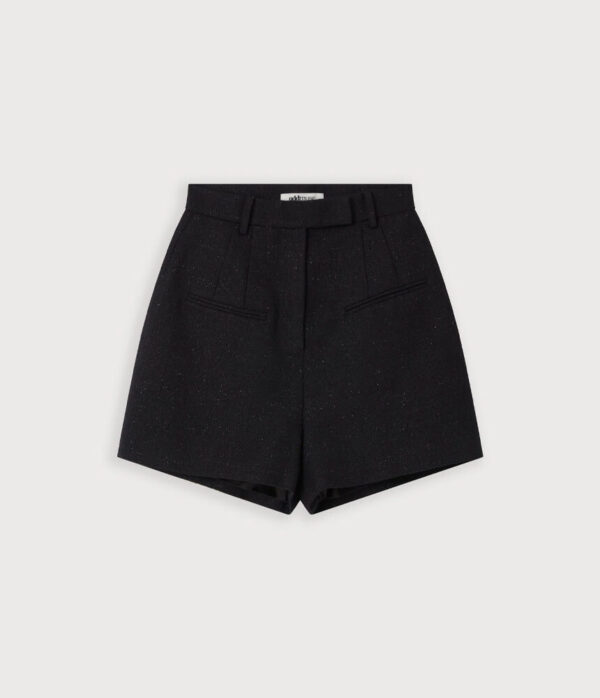 Odd Muse Tweed Shorts in Black