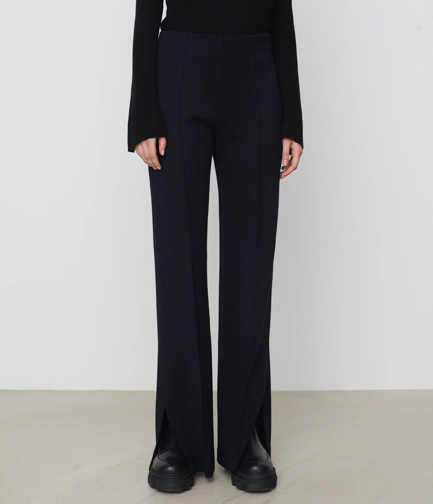 Day Birger Wagner Delighted Wool Trouser in Black