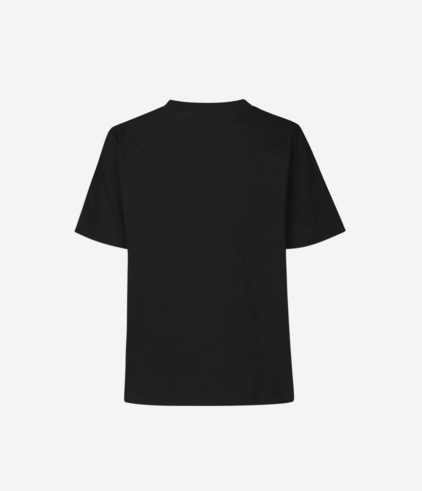 Samsoe Samsoe Camino T shirt in Black