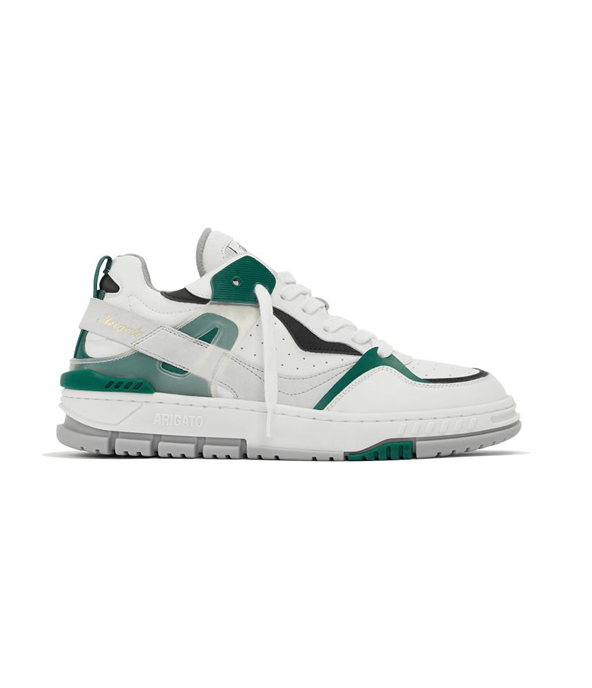 Axel Arigato Astro Sneaker in White and Green