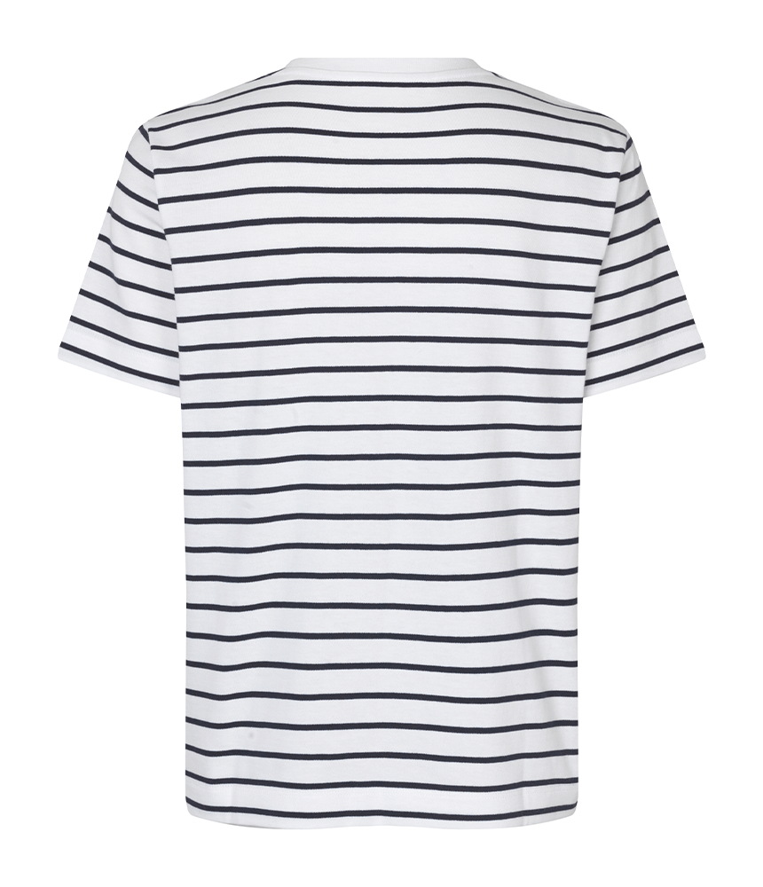 Samsoe Samsoe Camino T shirt in Salute Stripe