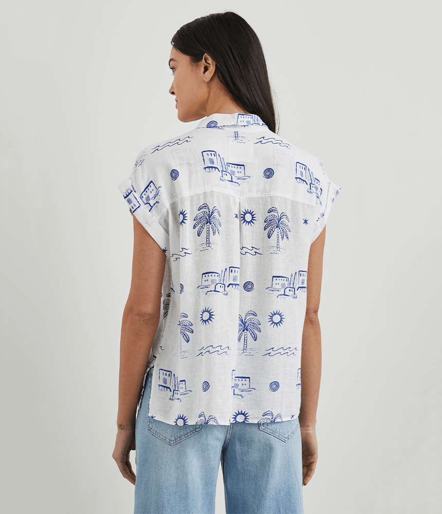 Rails Whitney Shirt in Mykonos