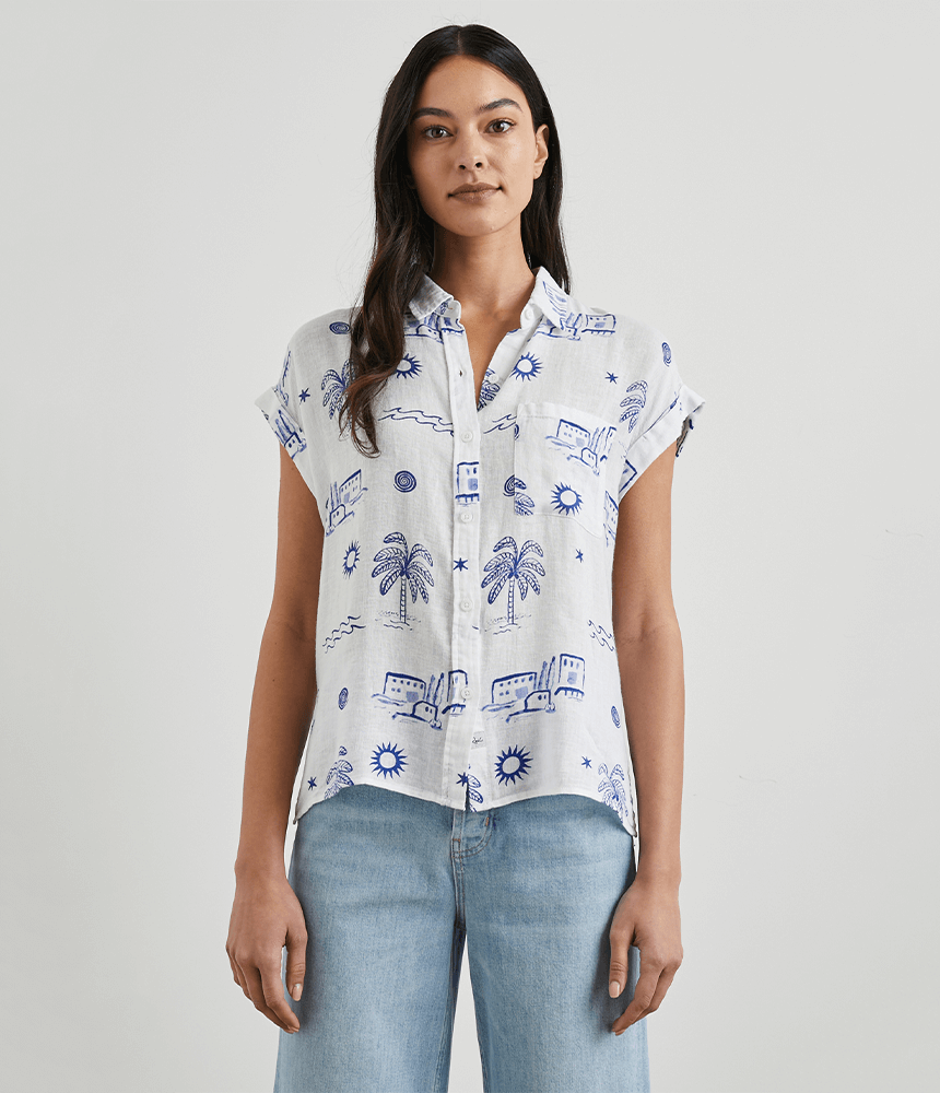 Rails Whitney Shirt in Mykonos