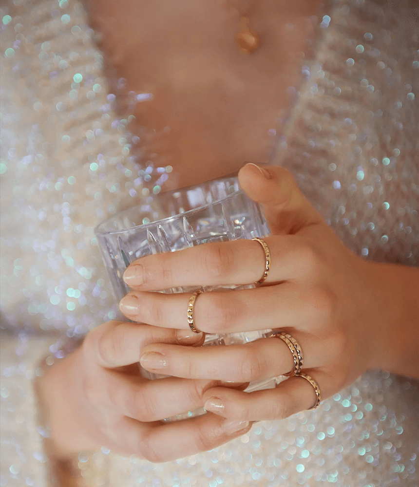 Rachel Jackson North Star Spike Stacking Ring