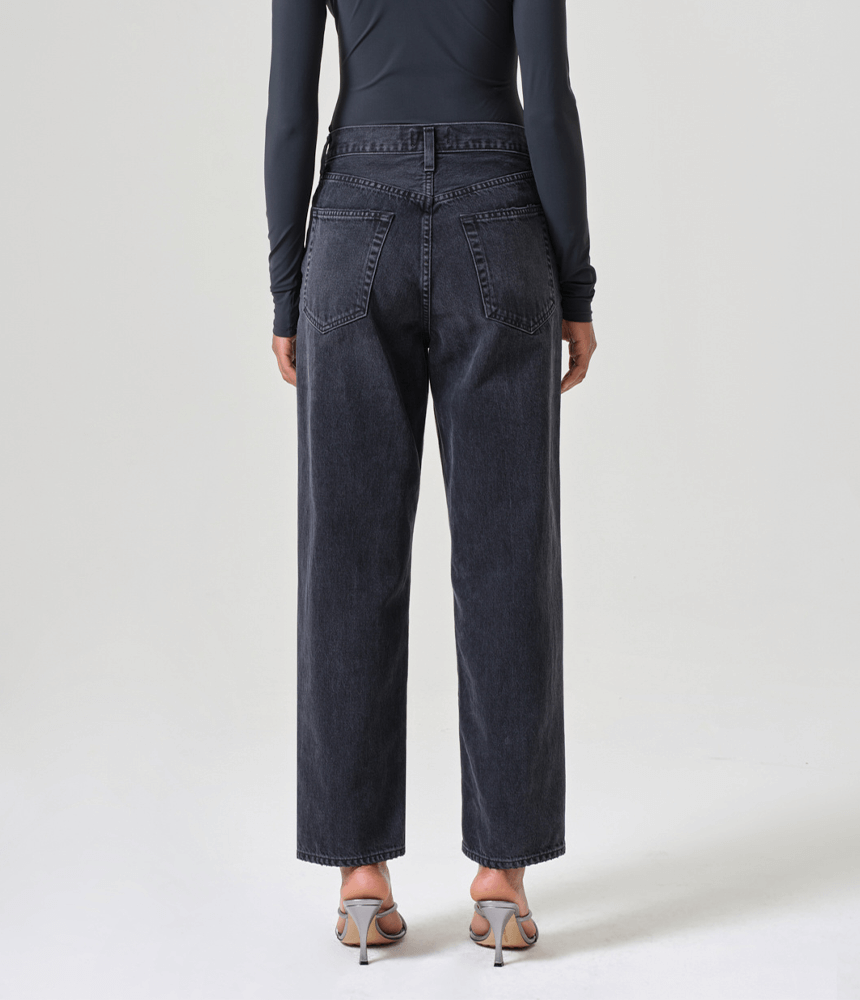Agolde V-Waist Baggy Jeans in Hitch